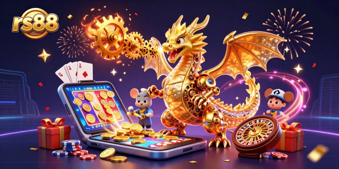 Win big at rs88 with a 3D golden dragon and exciting casino games and rewards.