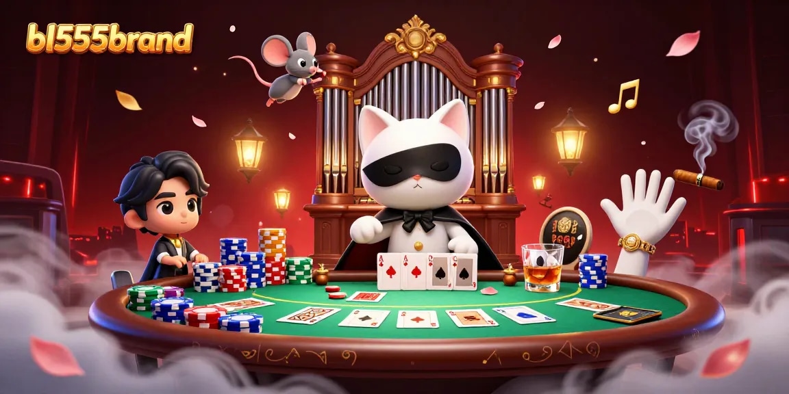 Experience the thrill of winning at bl555brand with a spectacular casino-themed illustration.