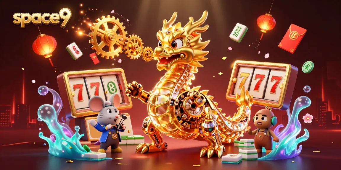 Experience thrilling gameplay at space9 with vibrant slots, rewarding jackpots, and dynamic 3D illustration.