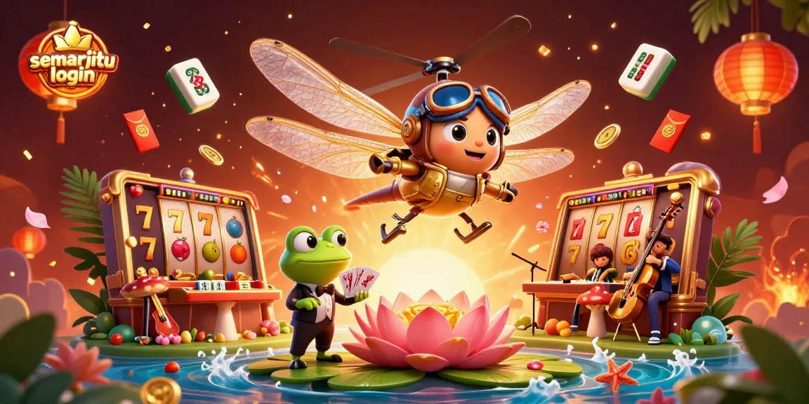 Mengakses semarjitu login dengan petunjuk dealer frog dan nuansa casino tropis yang kaya