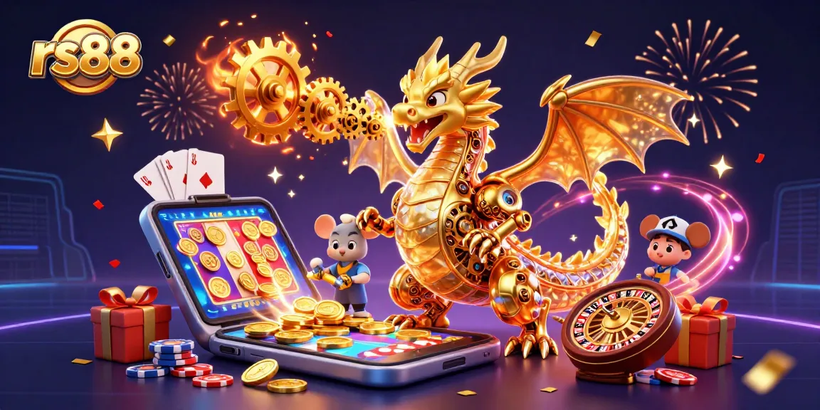 Win big at rs88 with a 3D golden dragon and exciting casino games and rewards.
