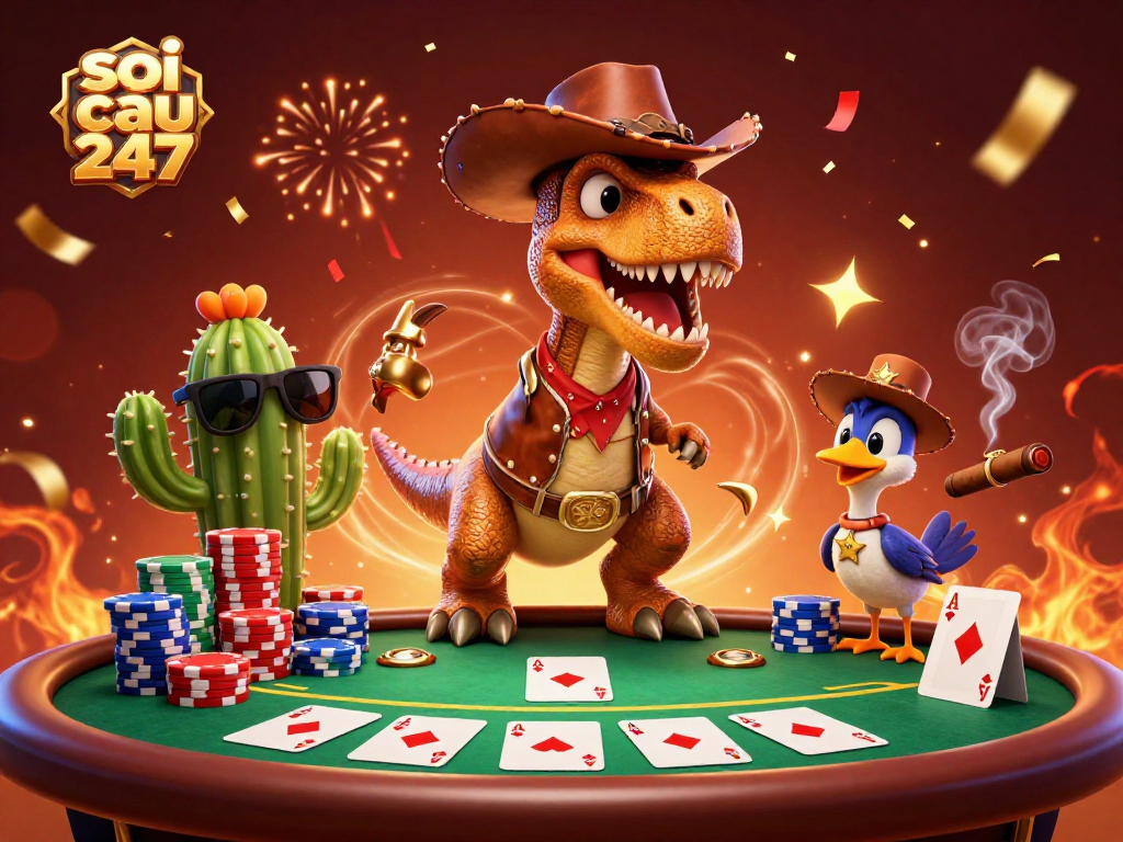 Win big with soi cau 247 while playing cards around a dynamic gambling scene!