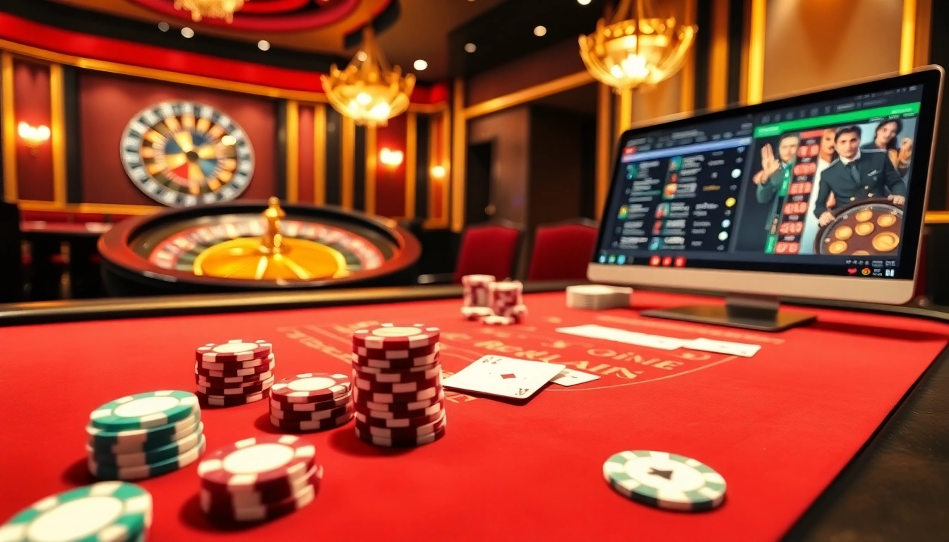 Experience the thrill of high-stakes gambling at mm88 osaka with blackjack and roulette in a luxurious setting.