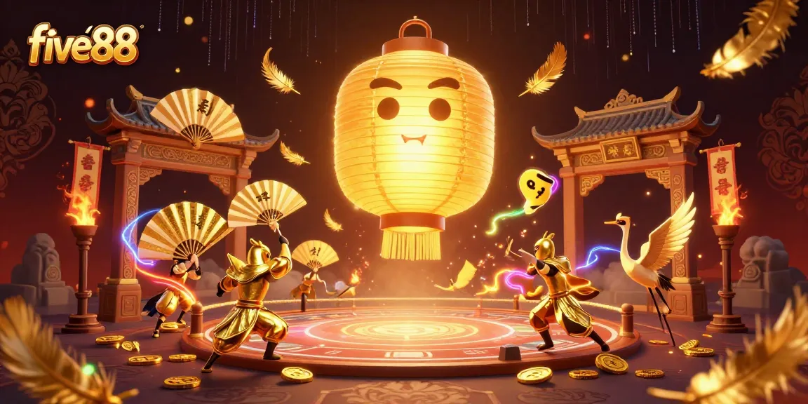 Experience the thrilling five88 gaming atmosphere with our vibrant casino illustration.
