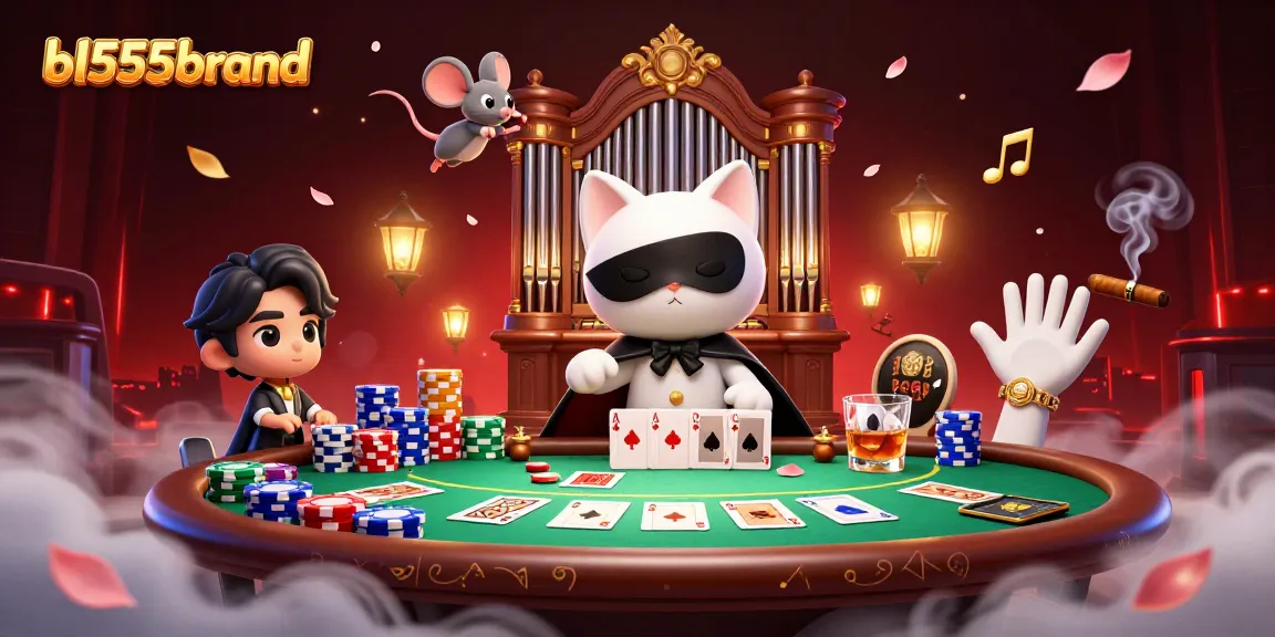 Experience the thrill of winning at bl555brand with a spectacular casino-themed illustration.