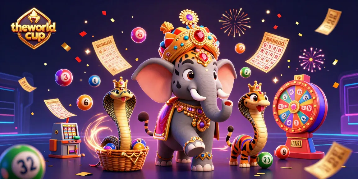Engage with theworldcup's vibrant casino atmosphere featuring a cartoon maharaja and dynamic lottery elements.