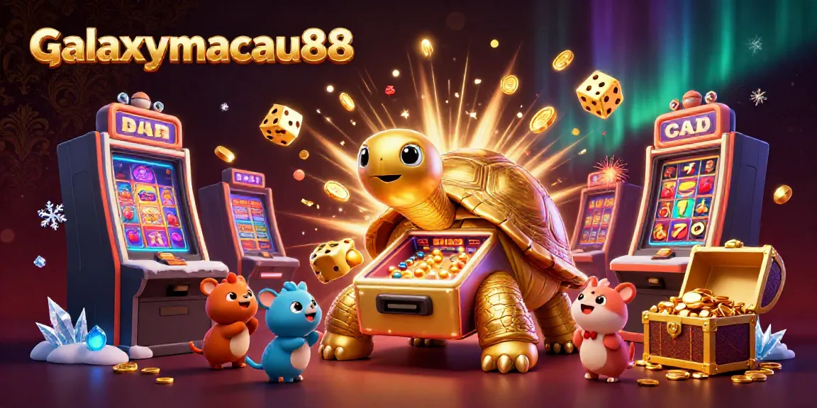 Experience the excitement of gambling with galaxymacau88's vibrant jackpot celebration scene