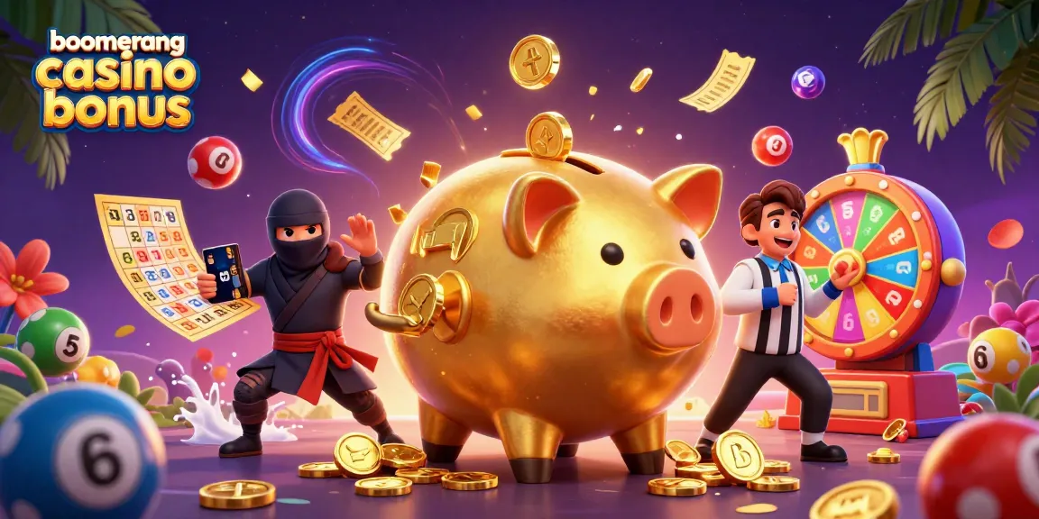 Uživajte v boomerang casino bonusu med igranjem igralnih avtomatov in srečk.