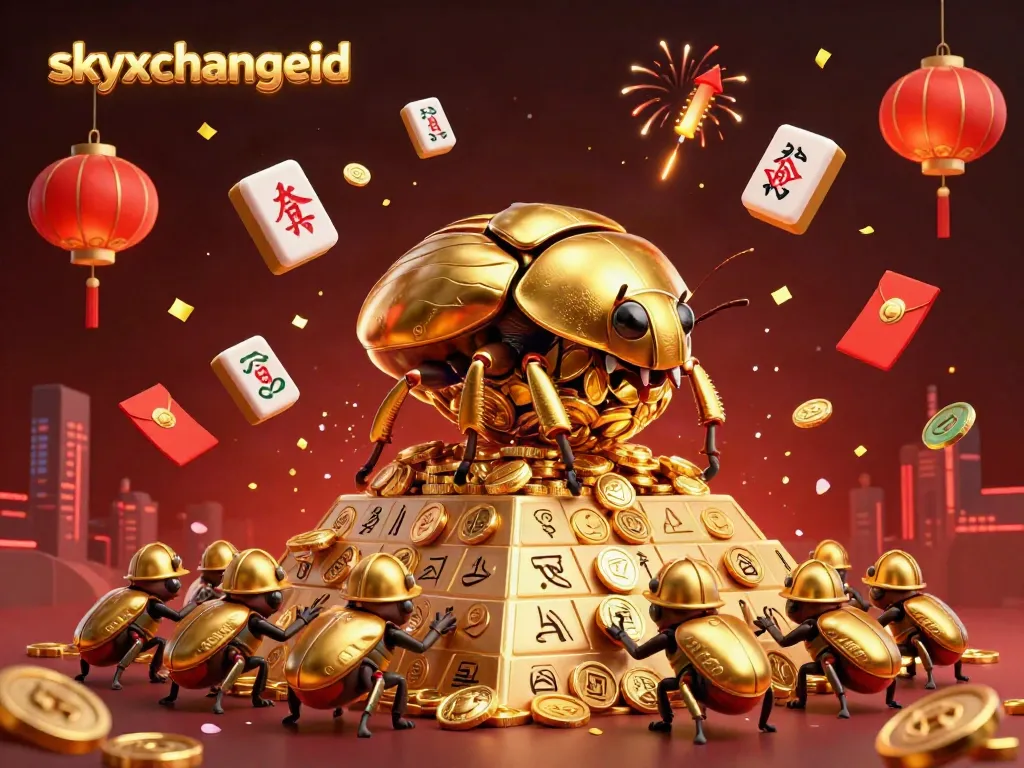 Engage in thrilling bets with the unique skyxchangeid platform, witnessing dazzling casino elements in action.
