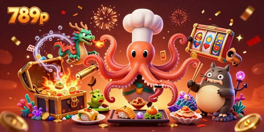 Engage with authentic gaming excitement at 789p featuring vibrant characters and dynamic elements in a captivating casino scene.