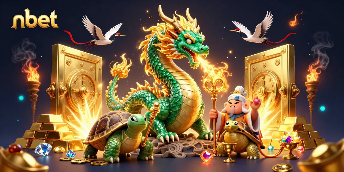 Experience thrilling gameplay with nbet in a vibrant 3D casino scene featuring mythical elements.