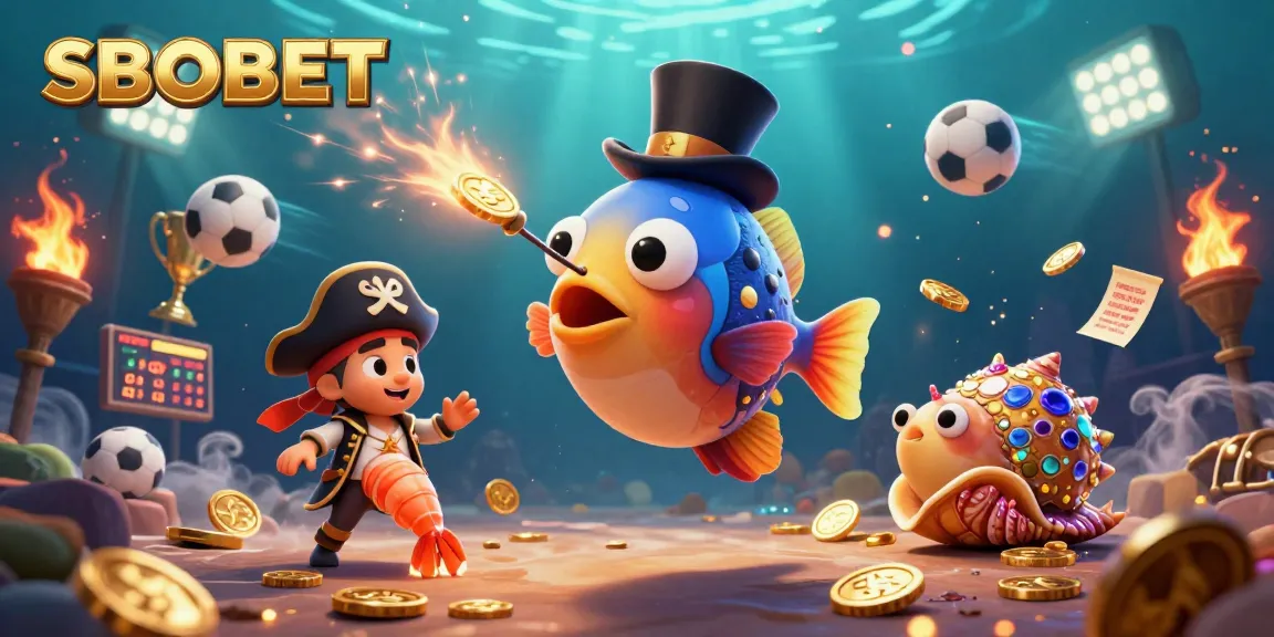 การเดิมพัน SBOBET สุดตื่นเต้นกับปลาแองเกลอร์ฟิชในหมวกและเหรียญทอง